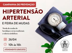 Santa Casa realiza campanha de prevenção da hipertensão arterial 